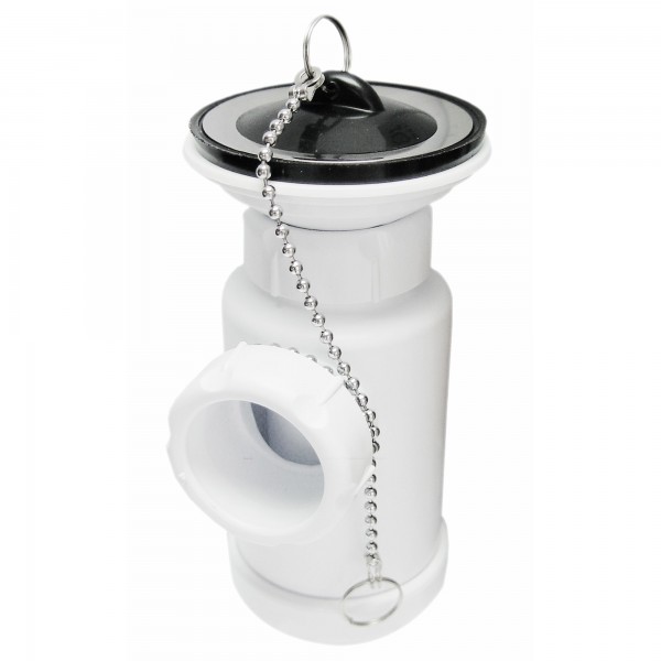 Sifon valvula lavabo-bidet largo  1 1/4