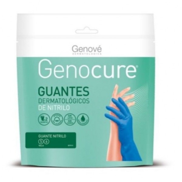 Genocure Guantes de Nitrilo Talla S6