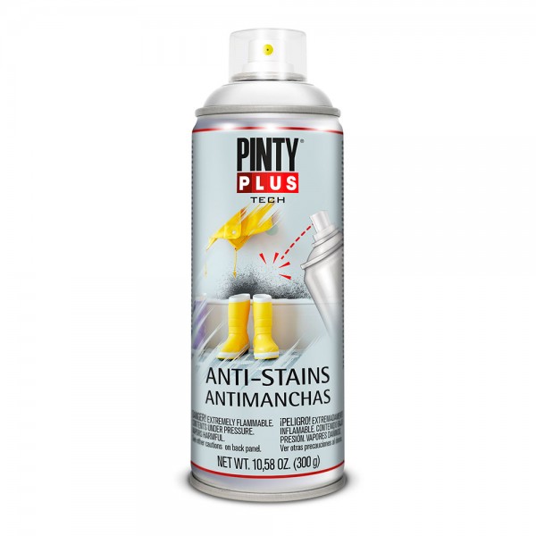 Pintura en spray tech 520 cc antimanchas x101 blanco