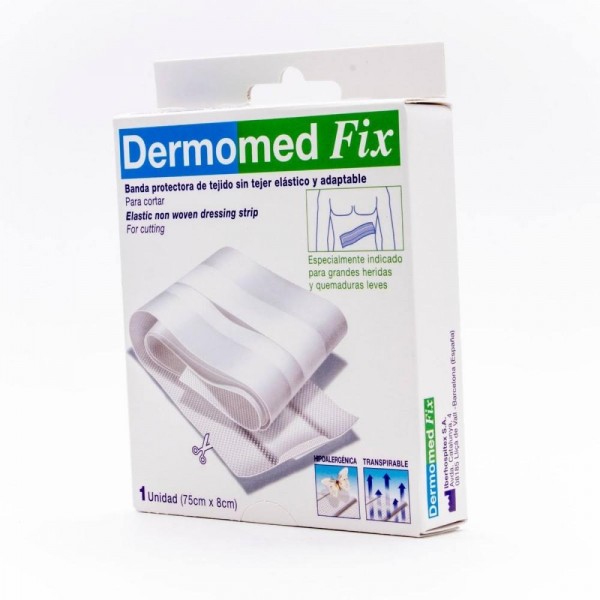 Dermomed Fix Apósito Tira Recortable con Gasa 75
