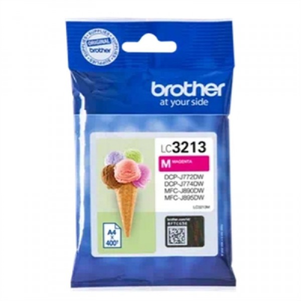 Brother cartucho lc3213m magenta