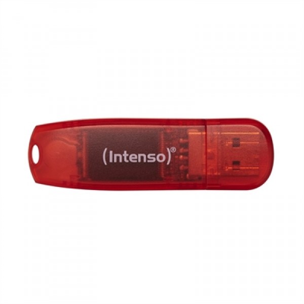 Intenso 3502491 lápiz usb 2.0 rainbow 128gb rojo