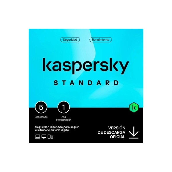 Kaspersky standard 5l/1a esd