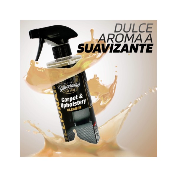 Billionaire Carpet & Upholstery Cleaner Limpiatapicería y Moqueta Limpiador Multiusos Aroma a Suavizante 500ml