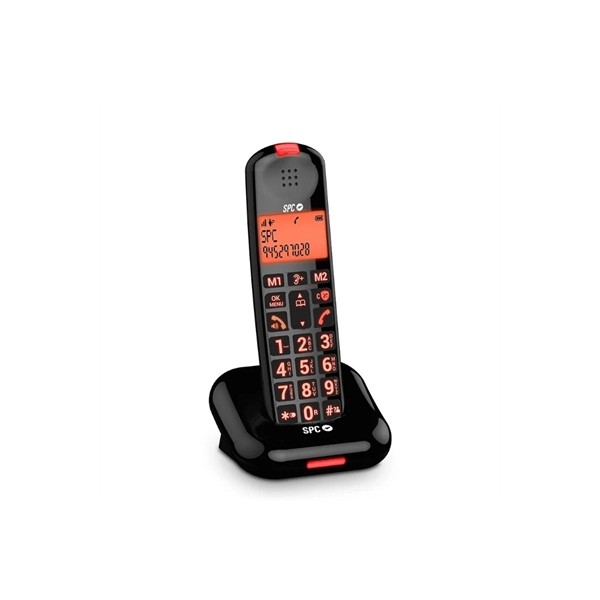 Spc 7612n telefono inalámbrico comfort kairo negro