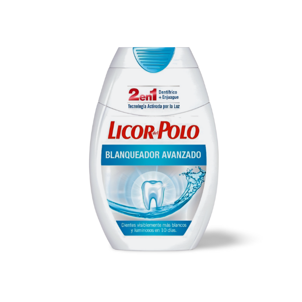 Licor del Polo  Blanqueador Avanzado 2 en 1 75ml