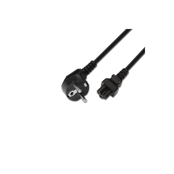 Aisens alimentación trébol cee7/m-c5/h negro 1.5m