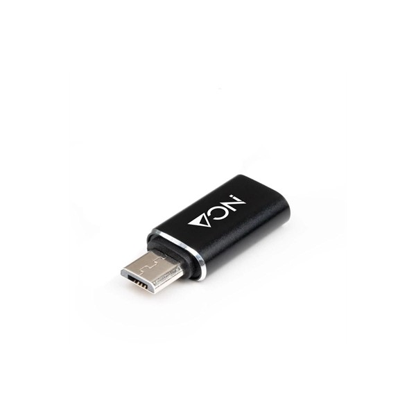 Nanocable adaptador micro usb/m a usb-c/h aluminio