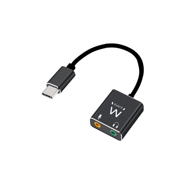 Ewent cable adaptador de audio usb tipo c/ jack