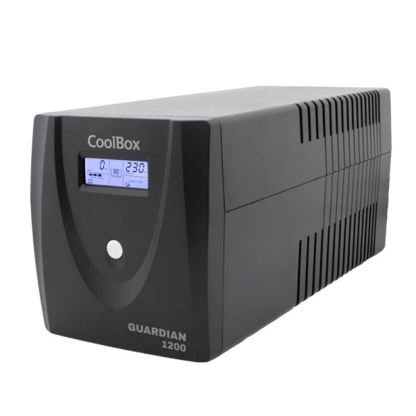 Coolbox sai guardian3 1200va/720w con pantalla lcd