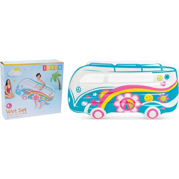 Hinchable furgoneta hippie 183 x 109 cm