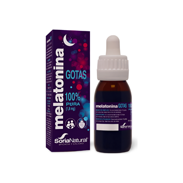 Melatonina Gotas 1,8 Mg 50 ml de Soria Natural