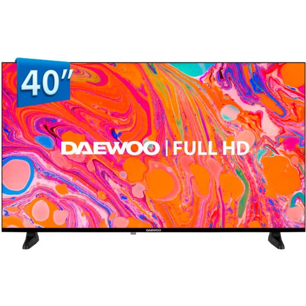Daewoo 40dm85fv / televisor smart tv 40" direct led full hd hdr