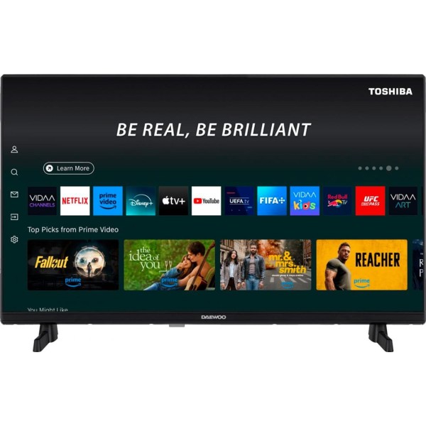 Daewoo  32dm65qv / televisor smart tv 32" qled full hd