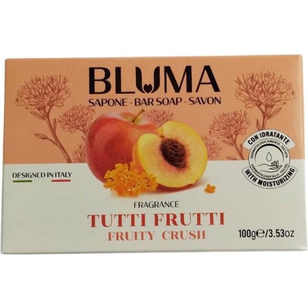 Bluma tutti frutti fragrance jabon barra 1un