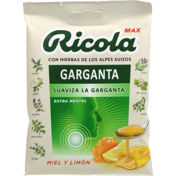Ricola Max Caramelos Sabor Miel y Limon 70 g