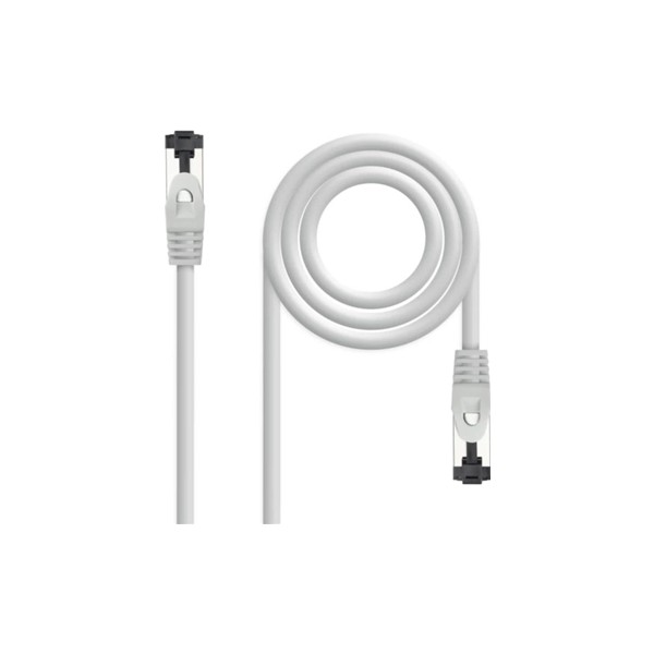Nanocable cable red cat. 8.1 2ghz sstp gris 0,25m