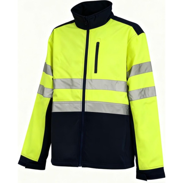 Cazadora reflectante softshell t.  m