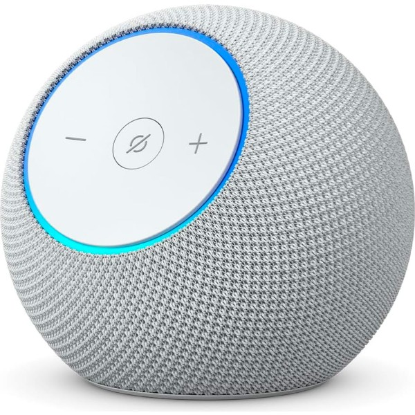 Amazon echo dot max blanco / altavoz alexa con sonido envolvente y controlador de hogar digital integrado