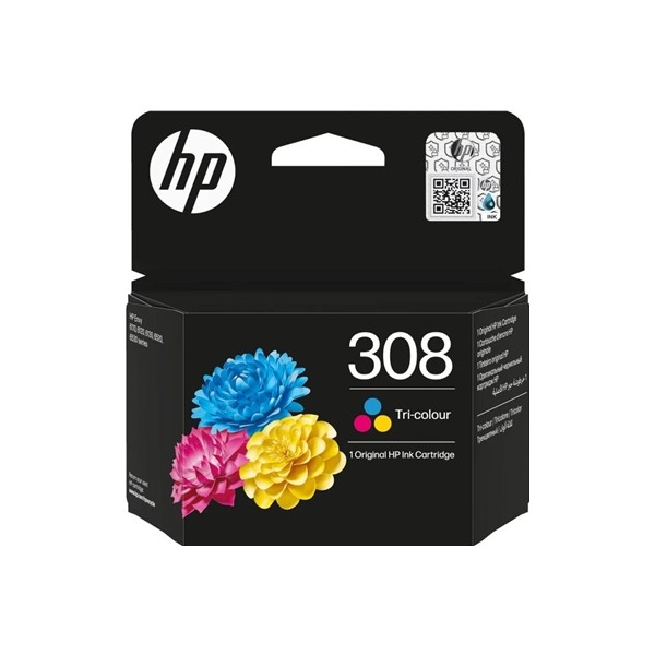 Hp cartucho 308 tricolor