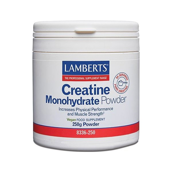 Lamberts Creatina Monohidrato Micronizada en Polvo 250 g